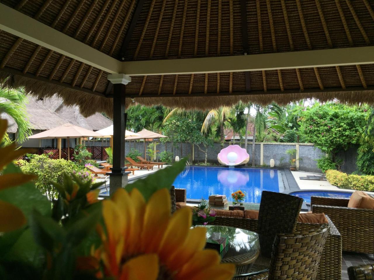 Mutiara Bali Hotel Candi Dasa  Ngoại thất bức ảnh